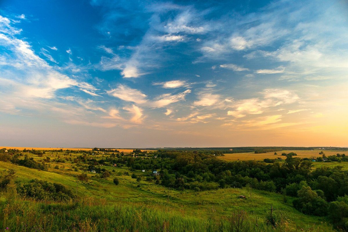 Родные просторы Русь