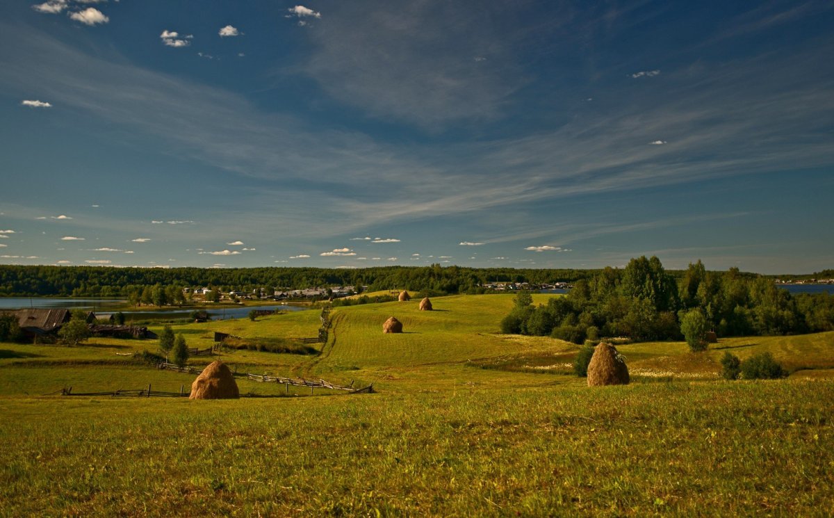 Родные просторы Русь