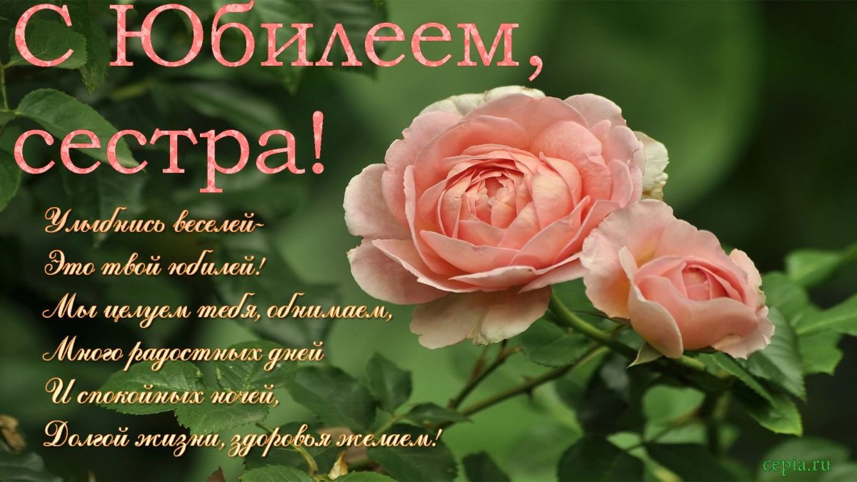 С днем рождериясестренка