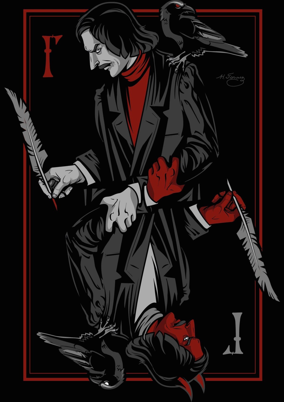 Николай Васильевич Гоголь арты