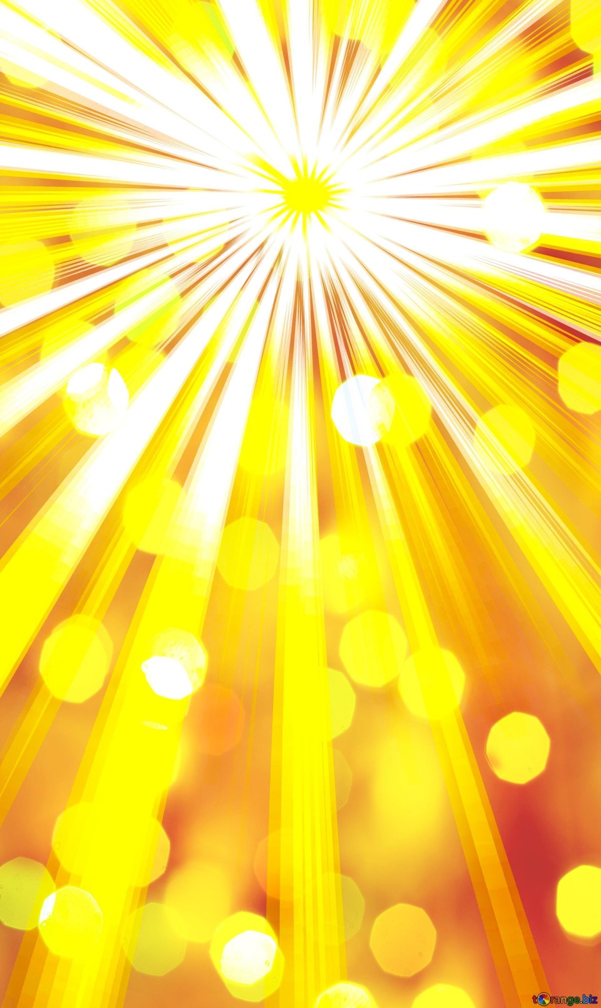 Яркое солнце