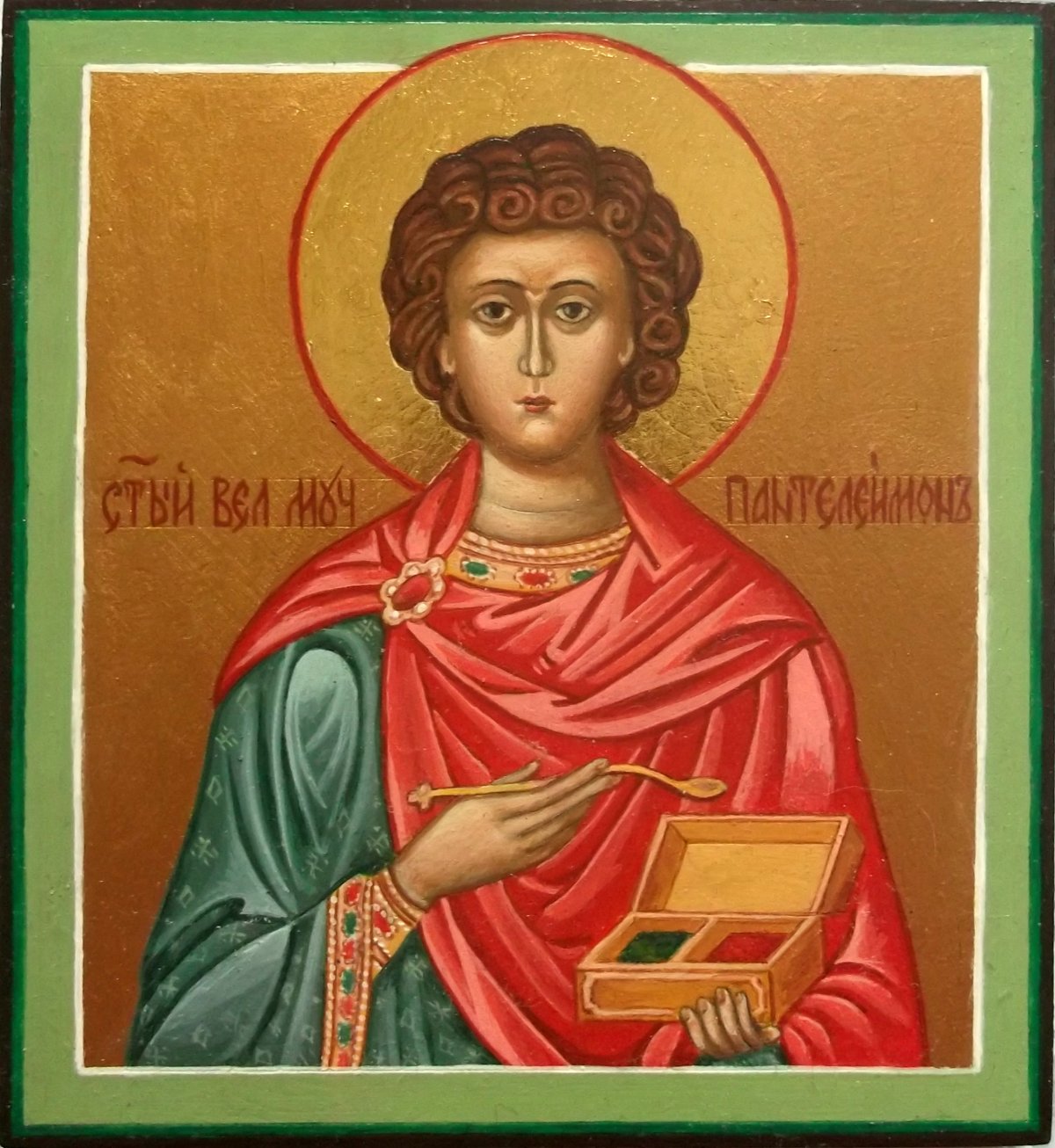 Икона Пантелеймона целителя