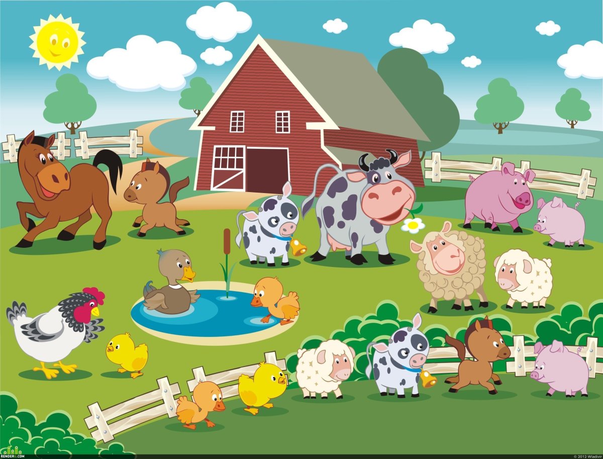 Поле фермерское для детей