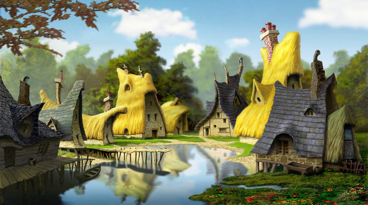 Шрек концепт арт