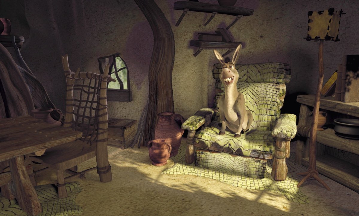 Дом Шрека интерьер