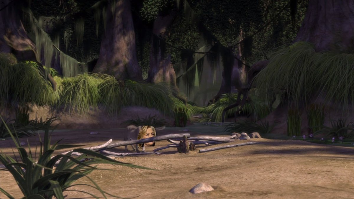 Шрек дом болото