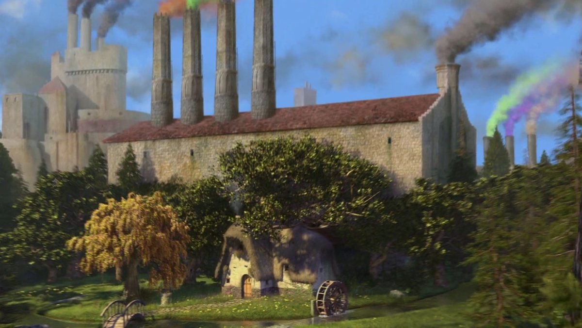 Шрек дети осла и дракона