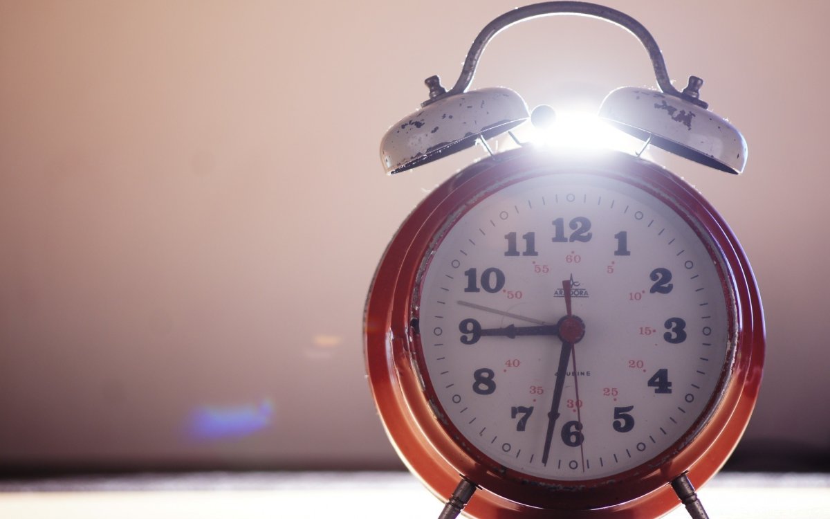 Заставка часы