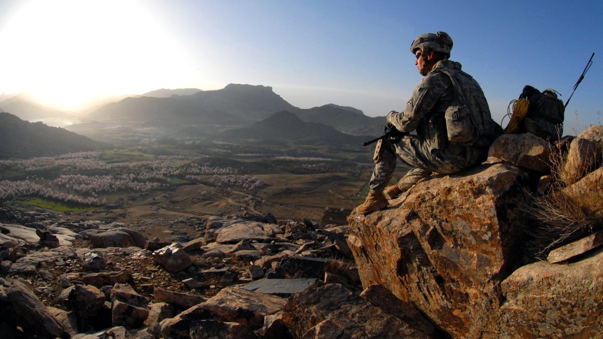 Горы Афгана война