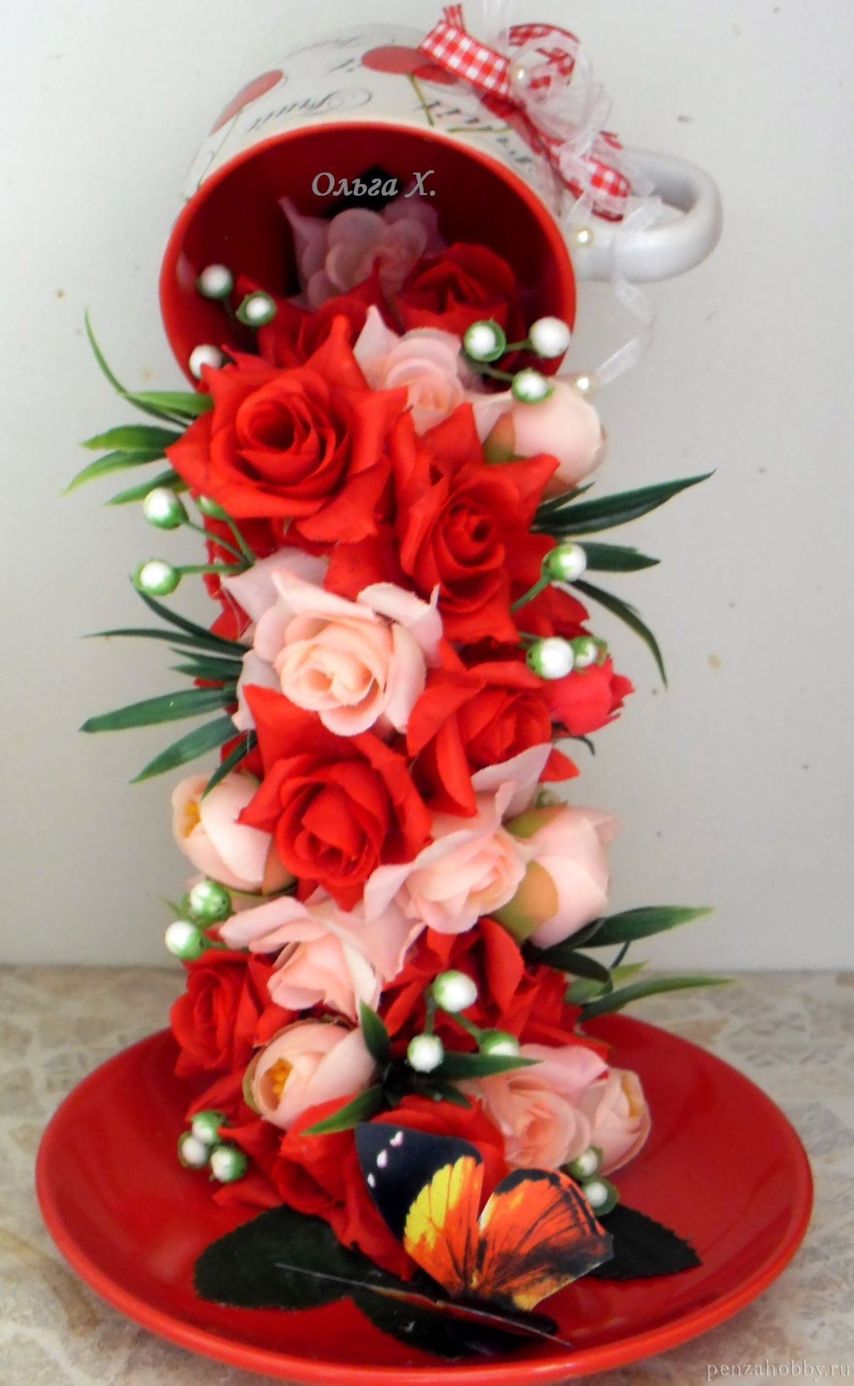 Рыбка из монет поделка