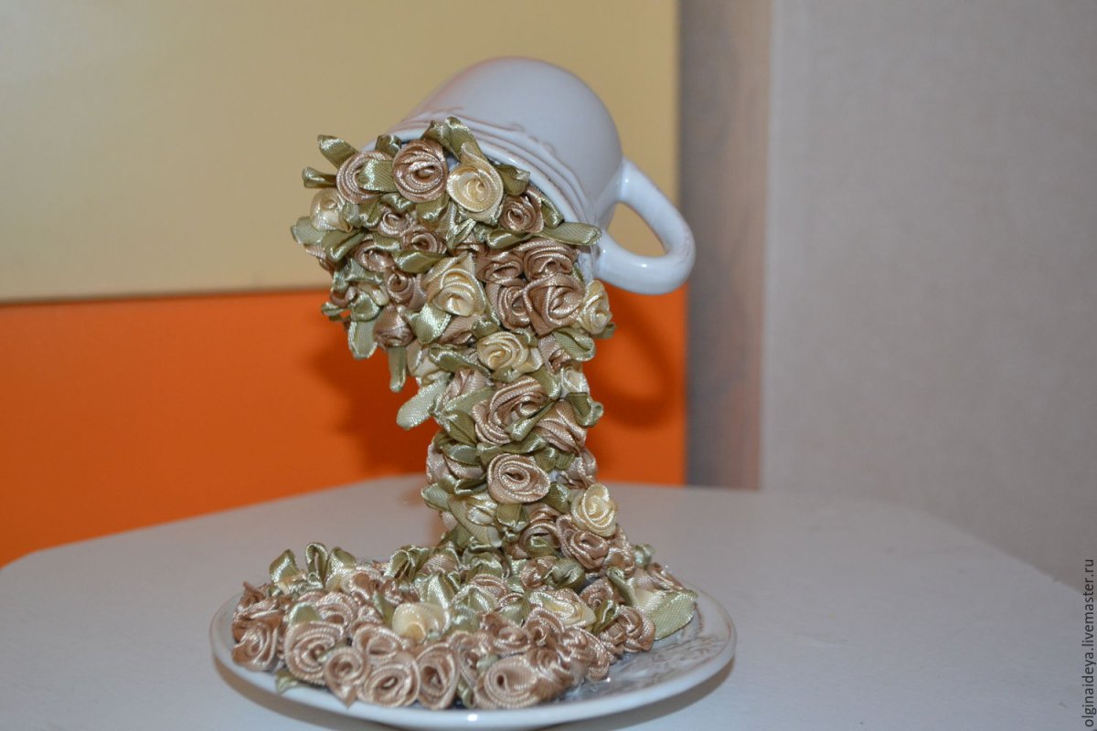 Поделка с кружкой и блюдцем