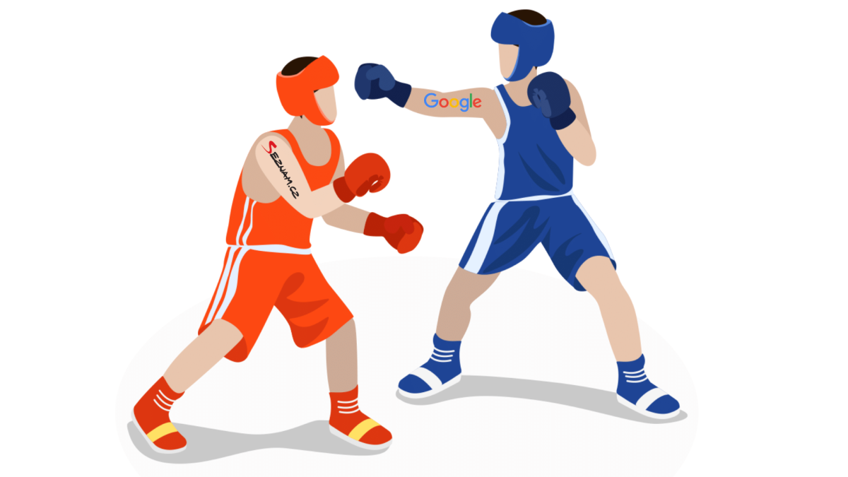 Боксер на прозрачном фоне