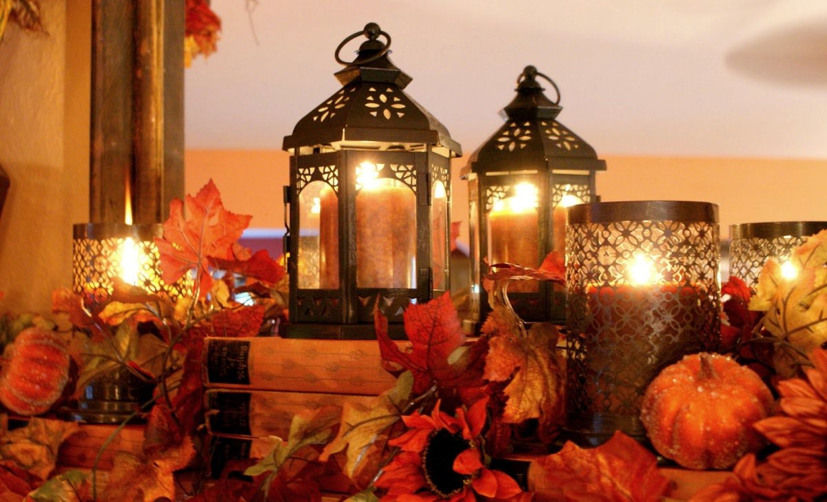 Осенний фонарик