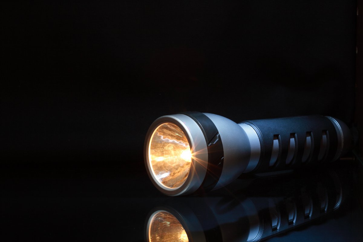 Фонарик в темноте