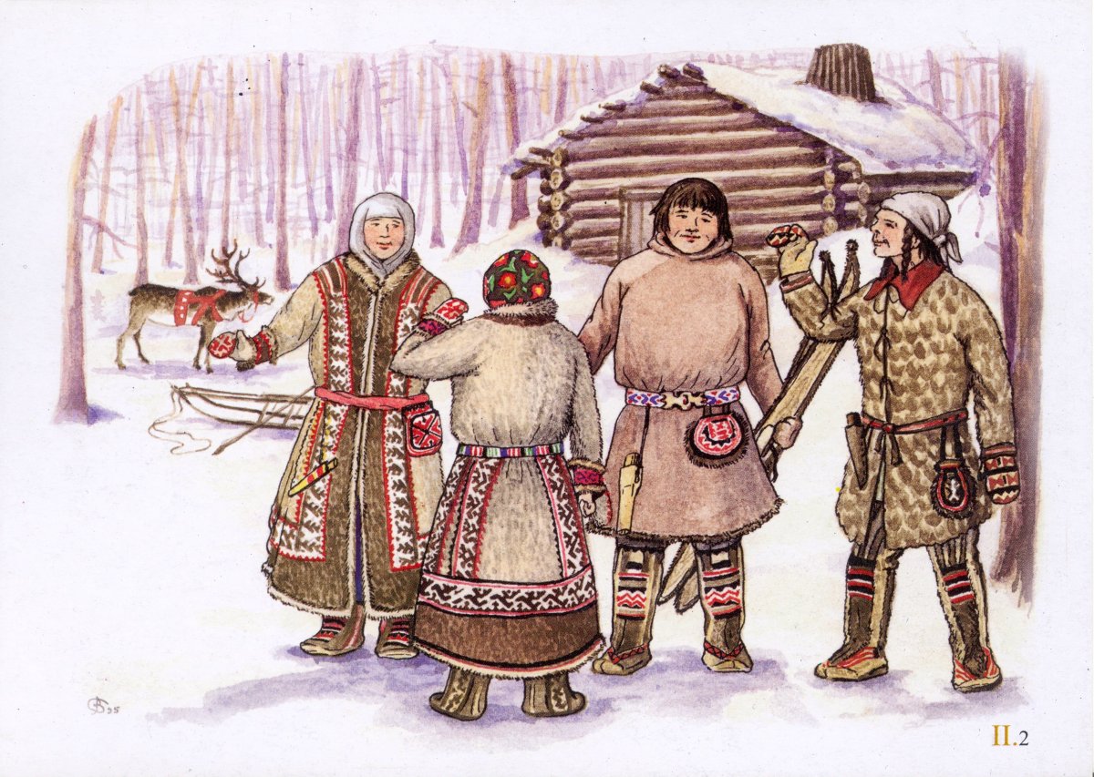 Народы Сибири Ханты и манси