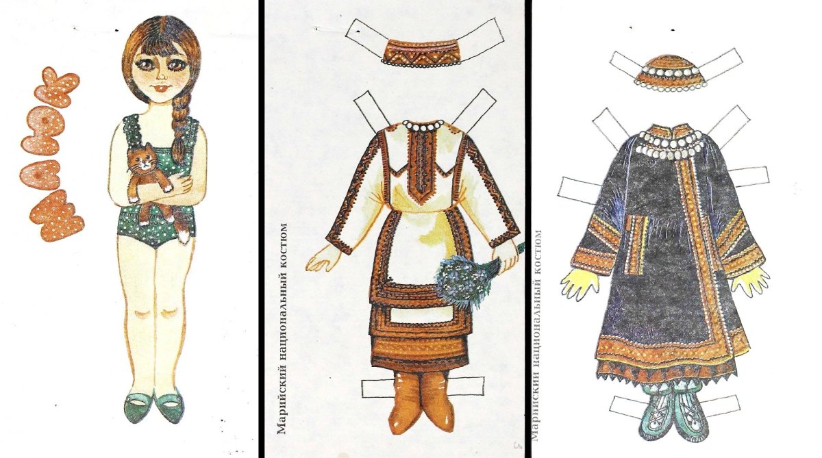 Коми пермяки раскраска костюм