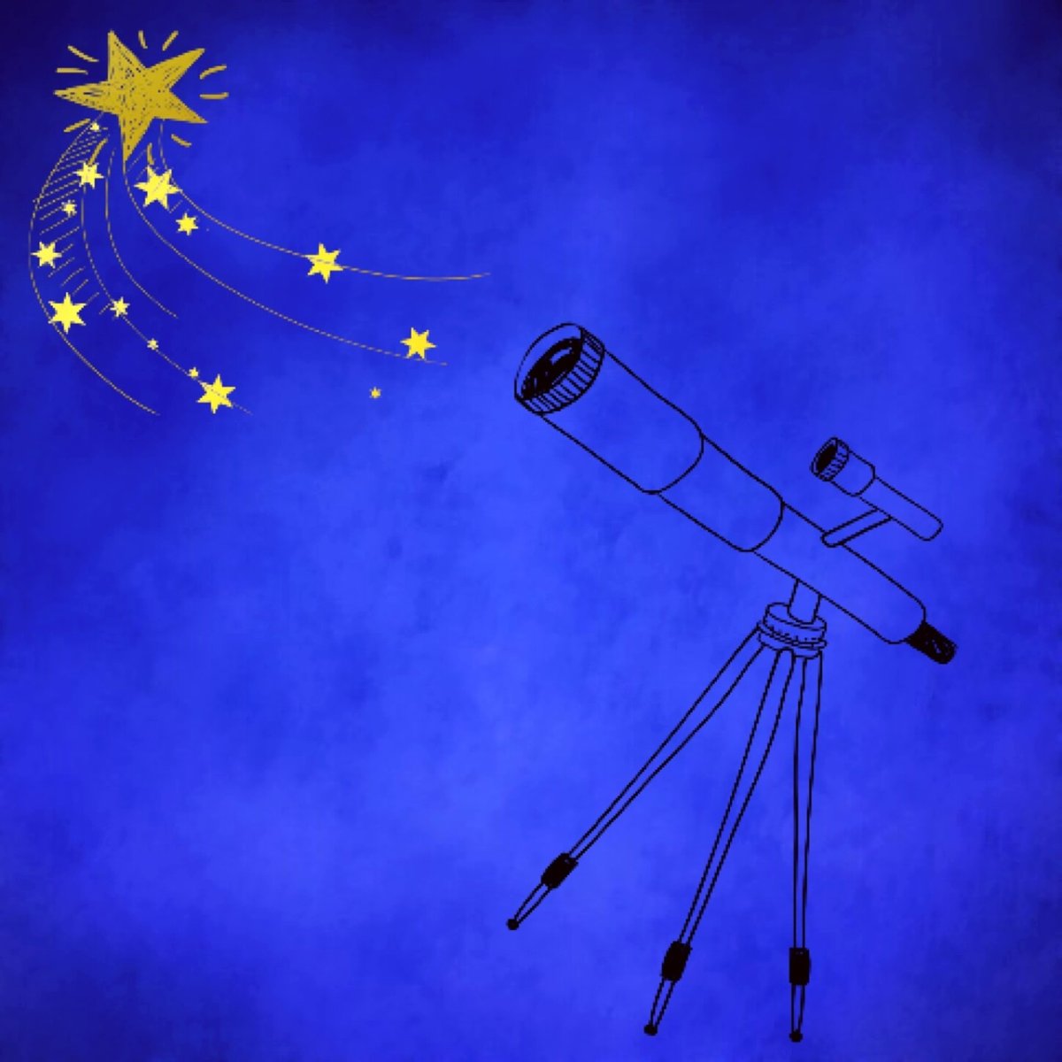 Телескоп на белом фоне