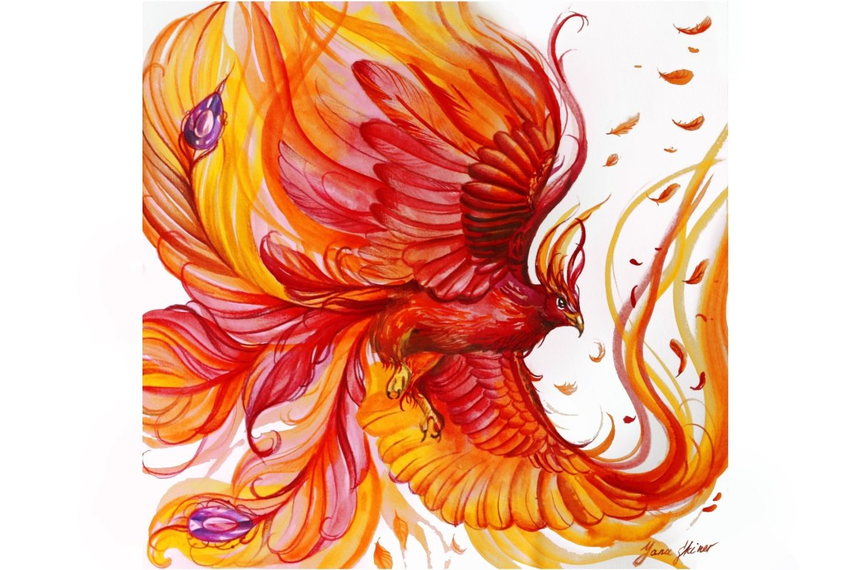 Туториал по рисованию Феникса