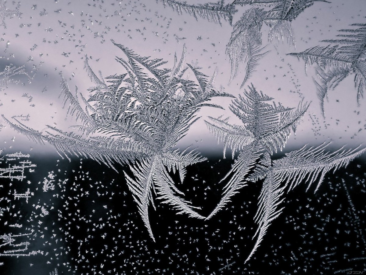 Замерзшее стекло