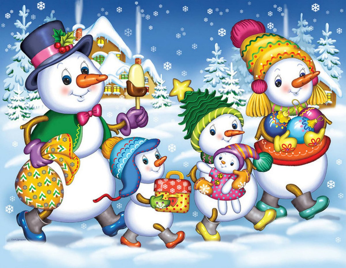 Новогодние персонажи