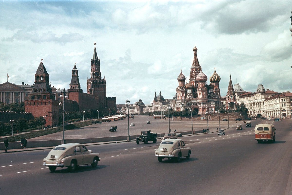 Кремль Москва 1950