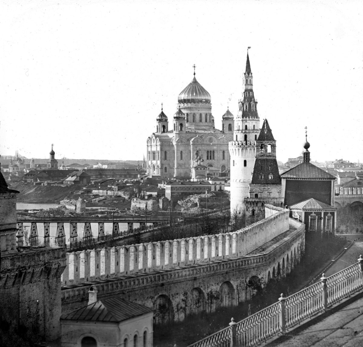 Храм Христа Спасителя в Москве 19 век год