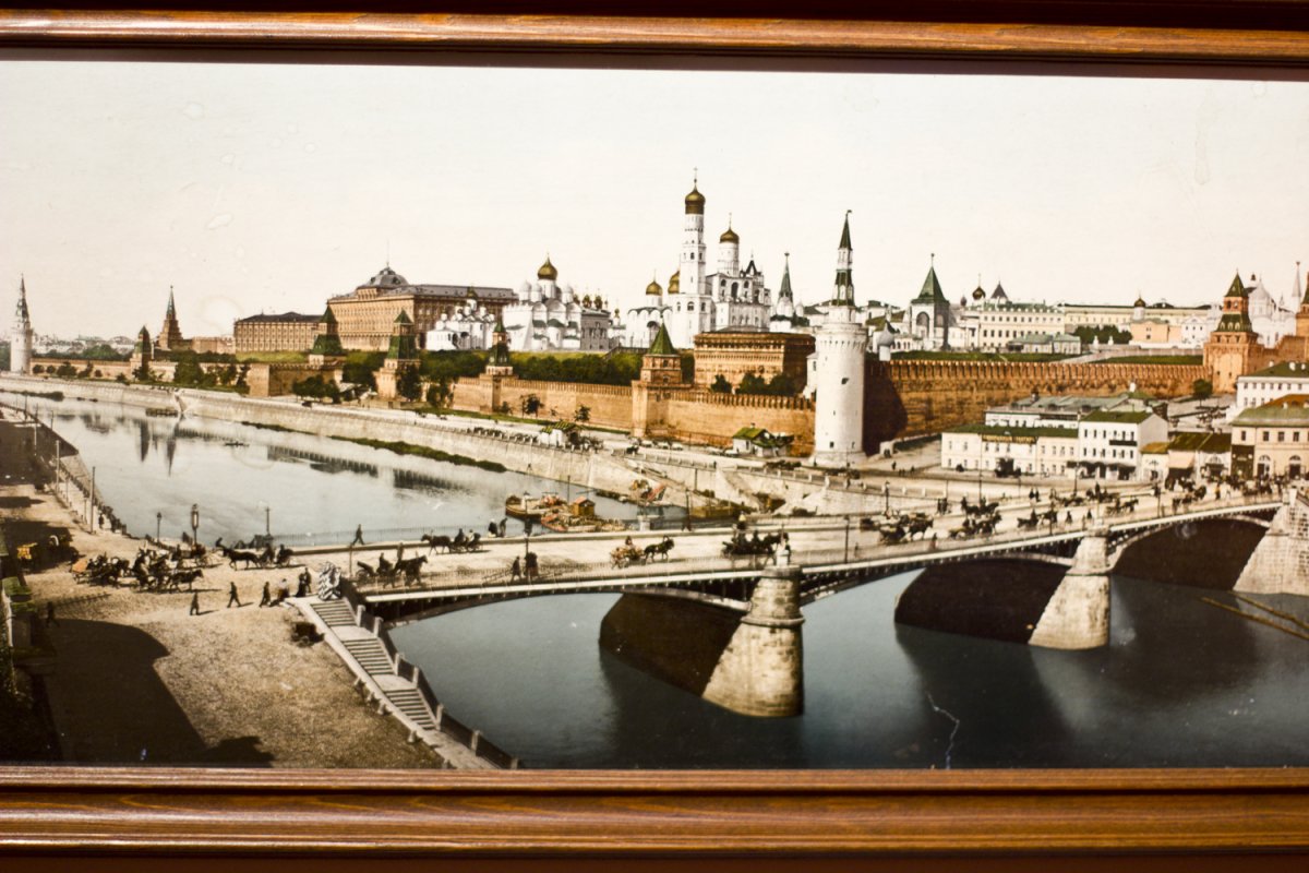 Москворецкий мост в Москве 19 век
