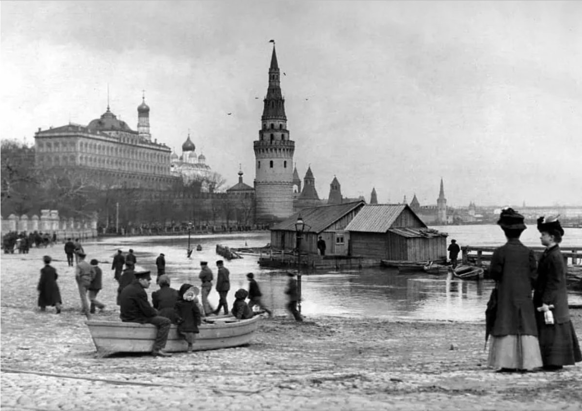 Наводнение в Москве 1908