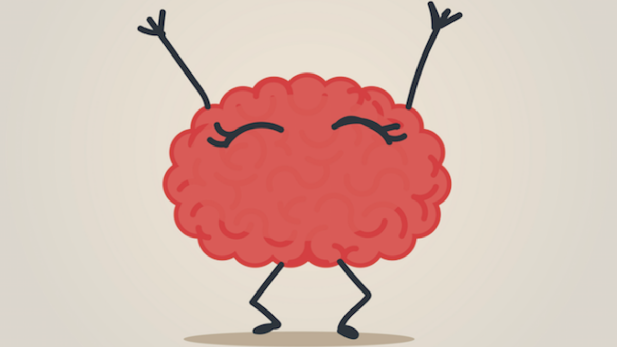 Счастливый мозг рисунок