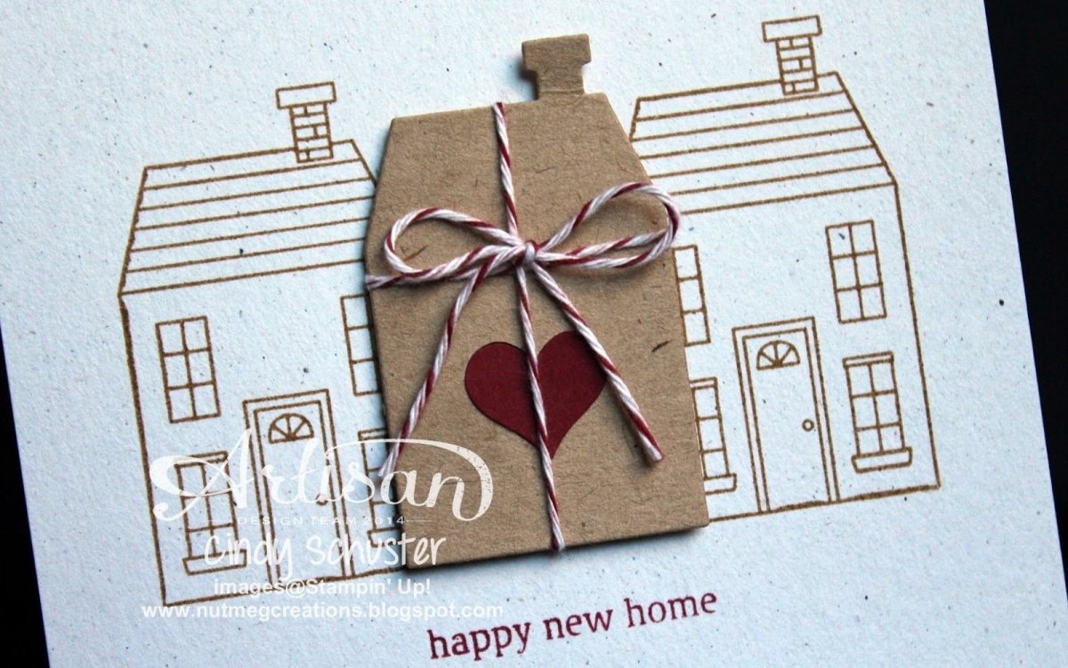 Открытка конверт с новосельем