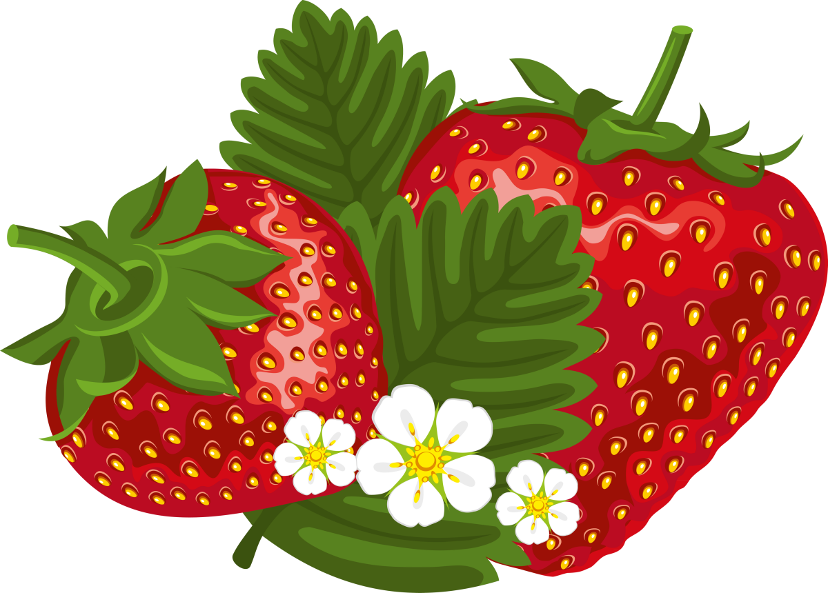 Ягодки клубнички для детей