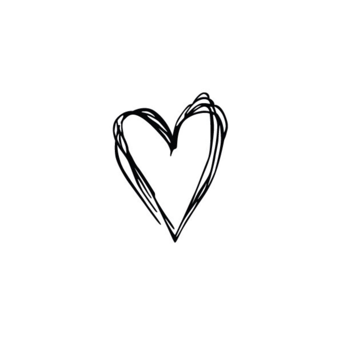 Татуировка сердце эскиз