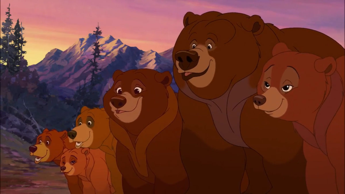 Медведь рисунок