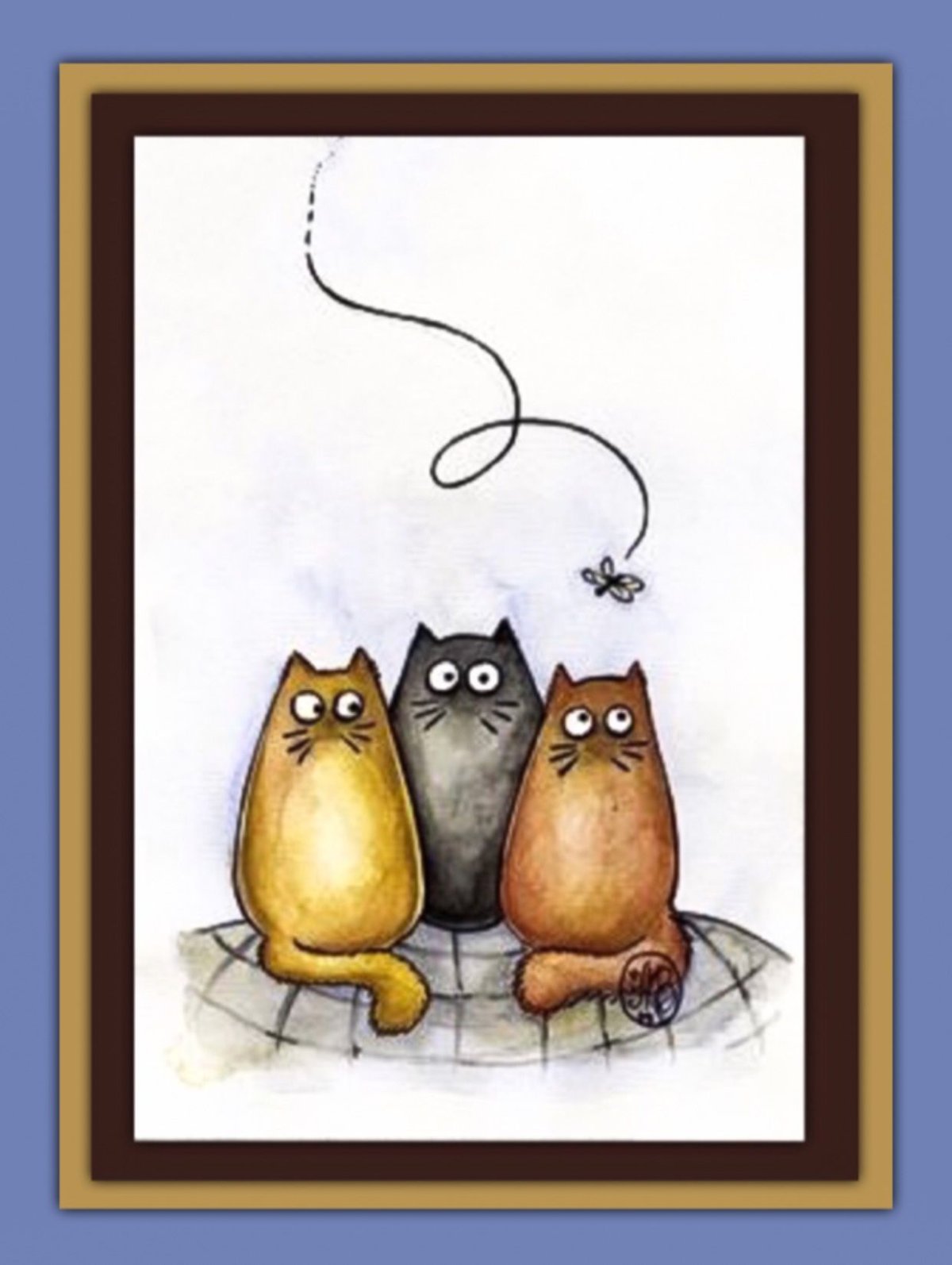 Голубые коты Ирины Зенюк