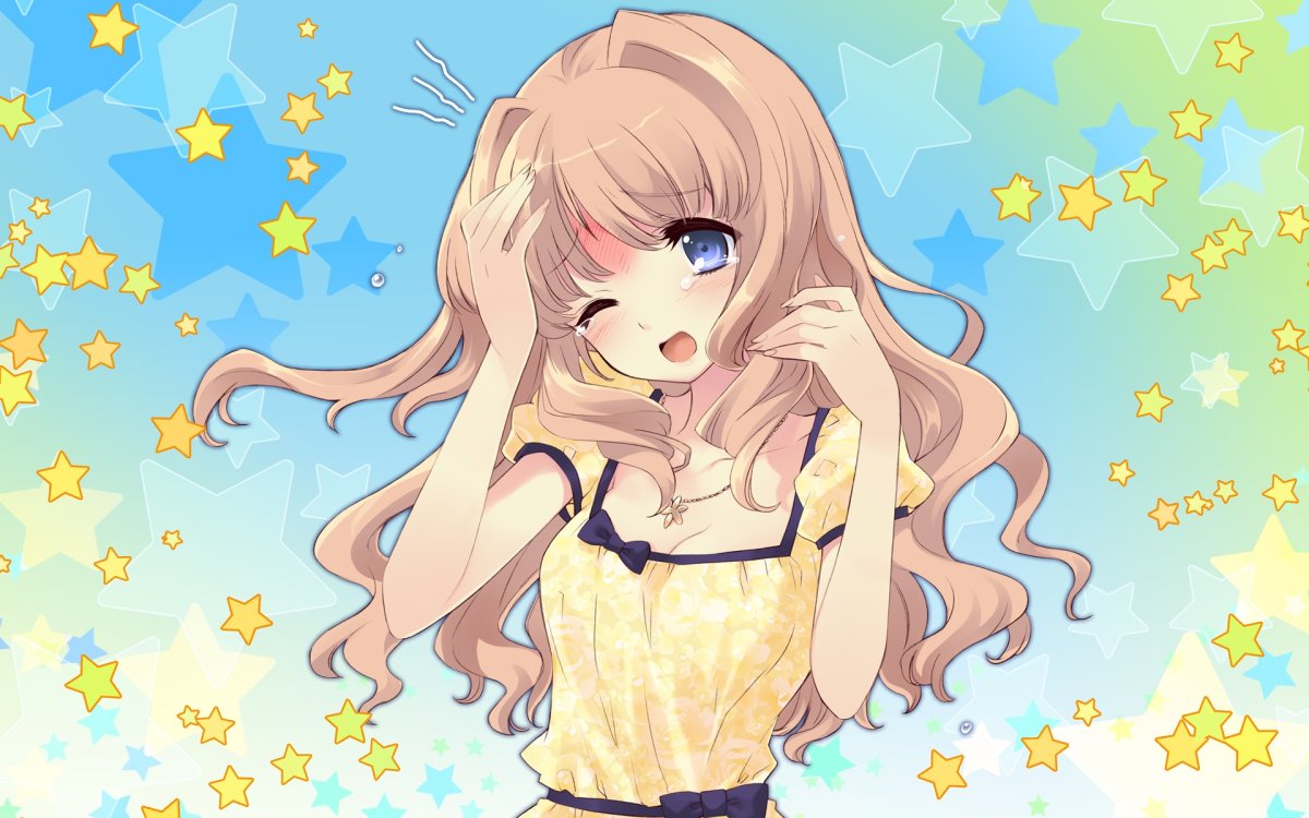 Милые аниме девочки