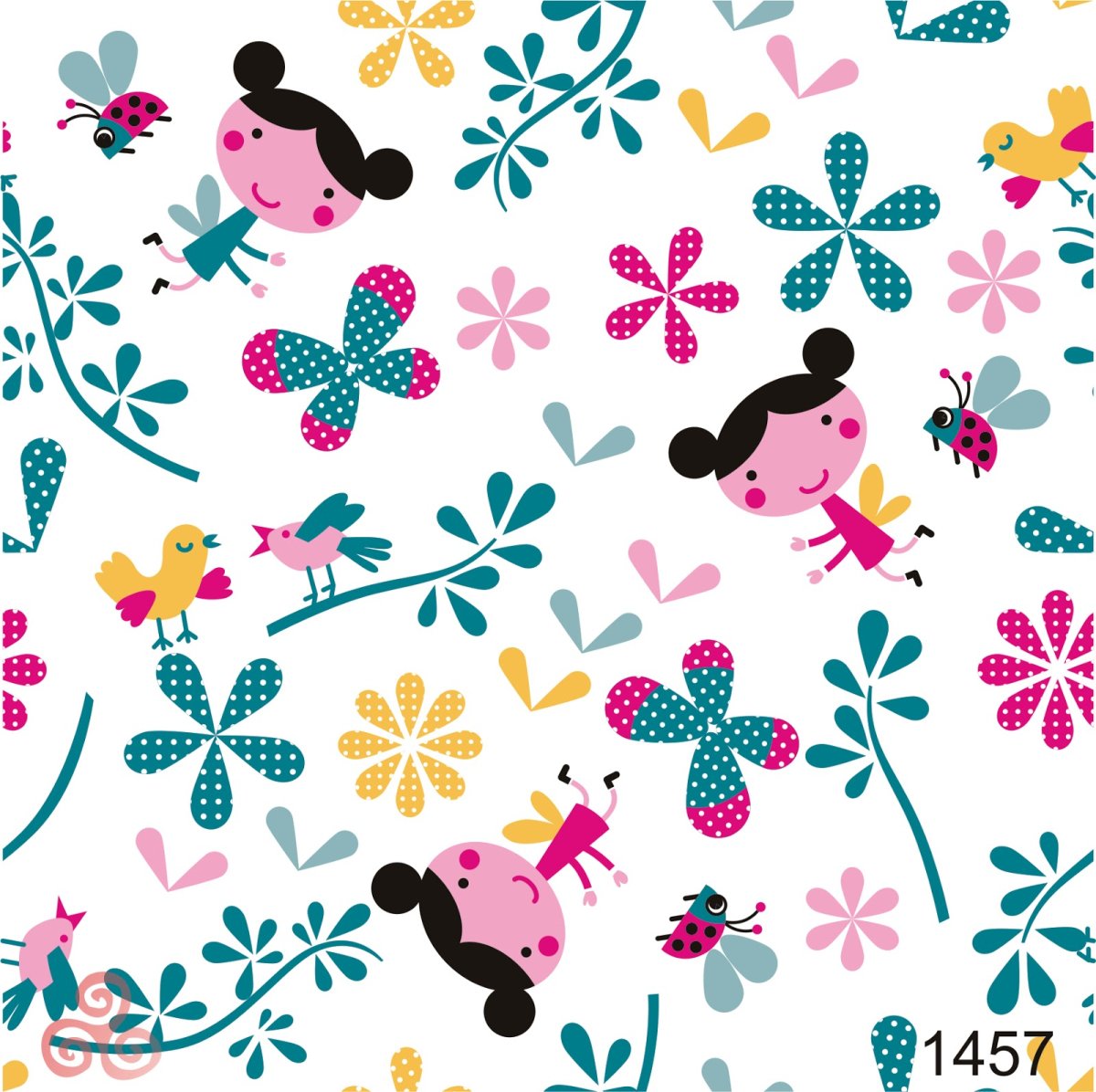 Бесшовные фоны - детские