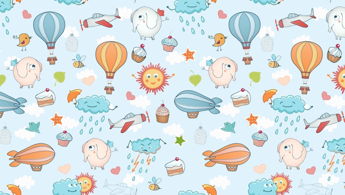 Детский фон для фотошопа