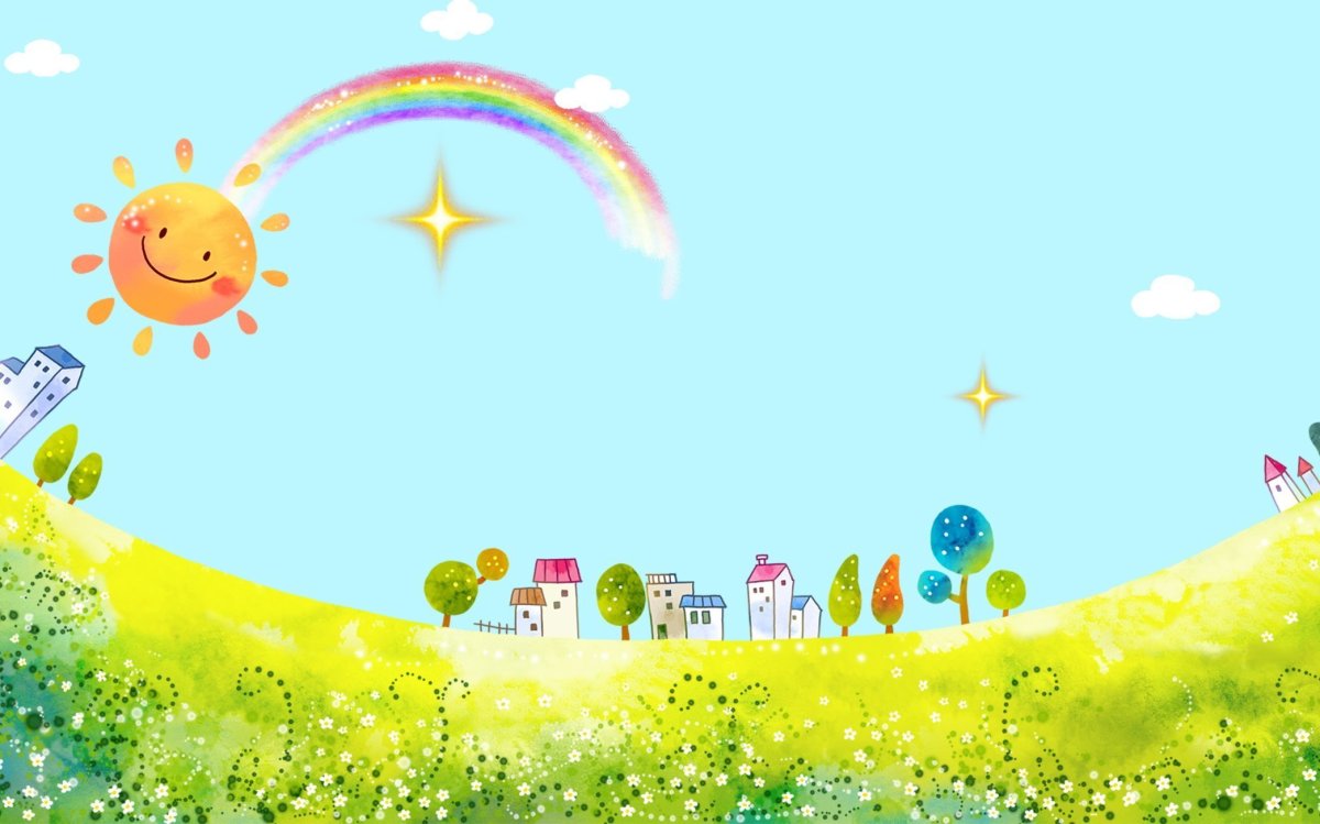 Фоновый рисунок детский