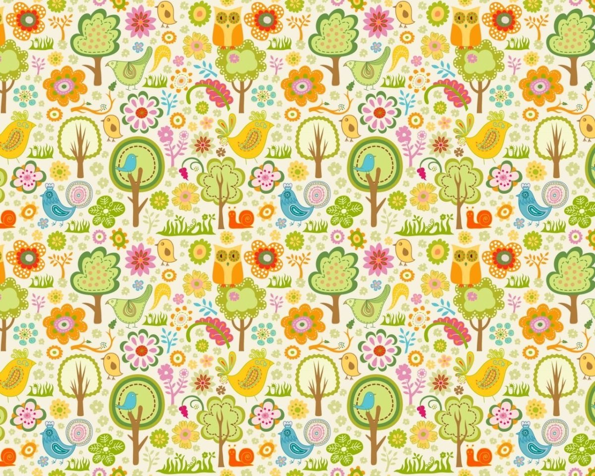 Бесшовные фоны - детские