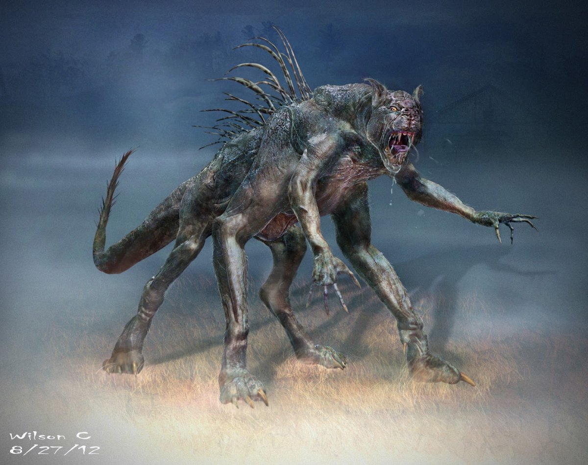 Чупакабра козий вампир