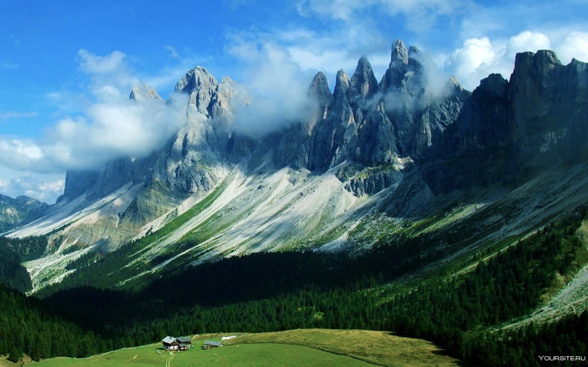 Доломитовые Альпы 4к
