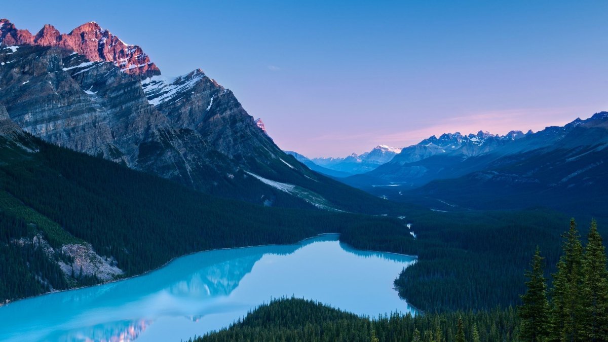 Национальный парк Банф озеро Пейто