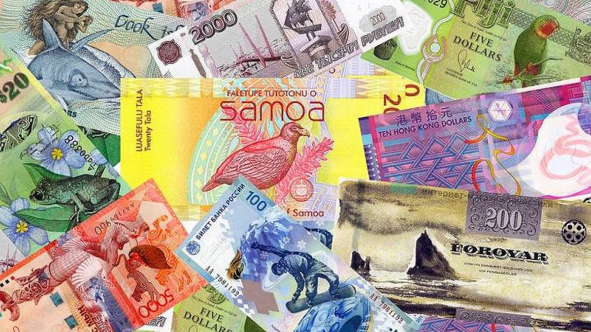 Купюры мира