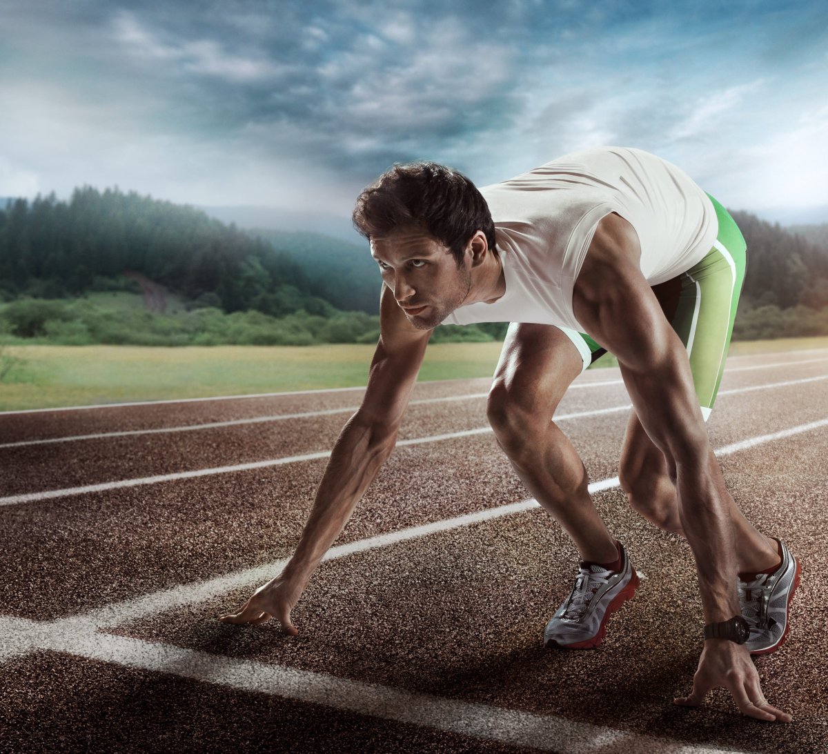 Бегуны на низком старте