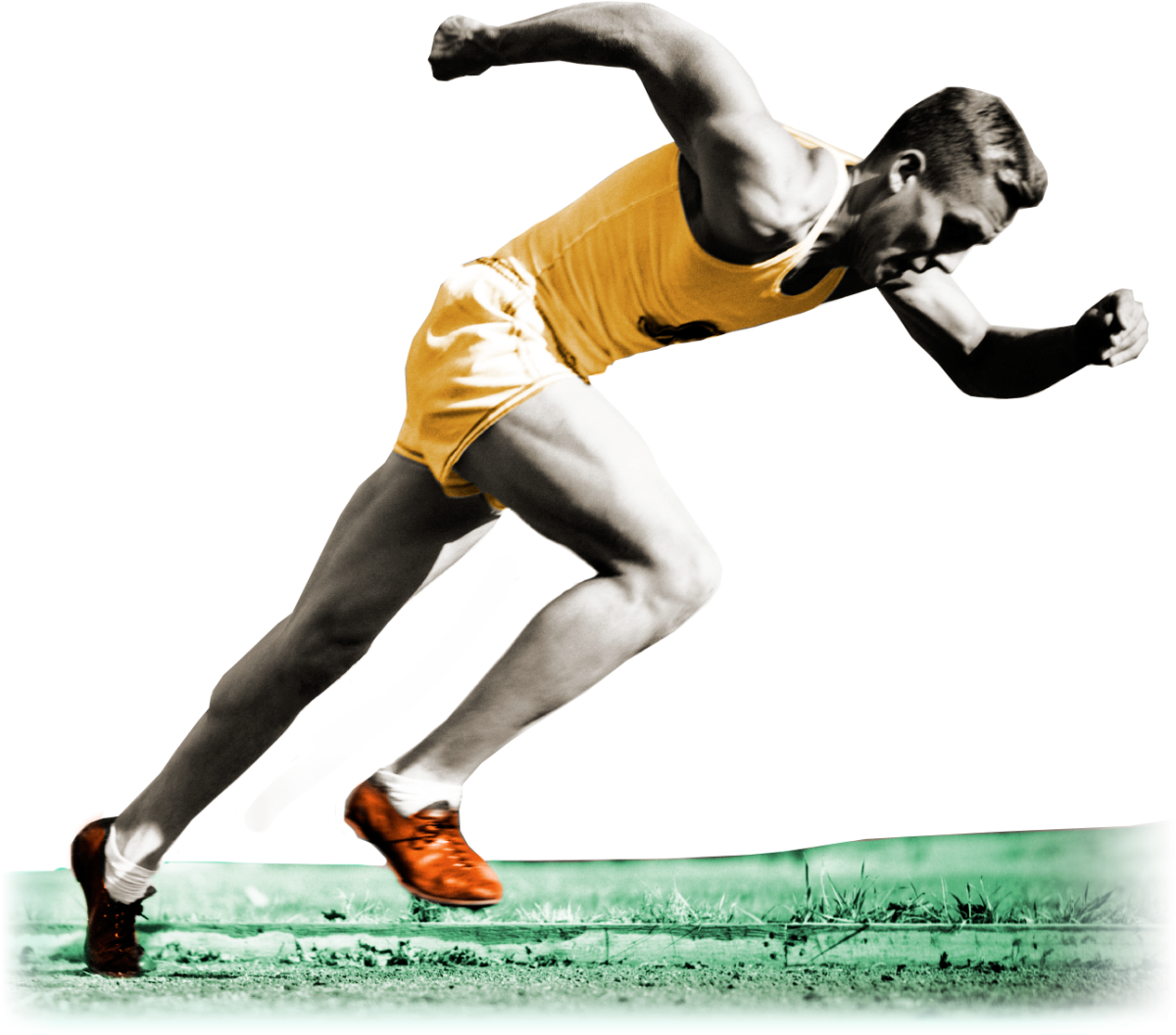 Легкоатлетический кросс вектор