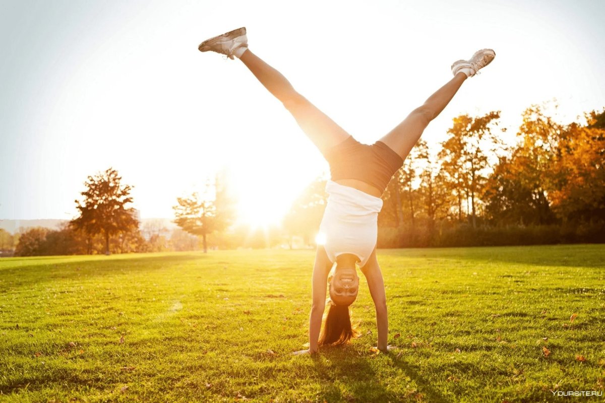 Спортивные упражнения мультяшные