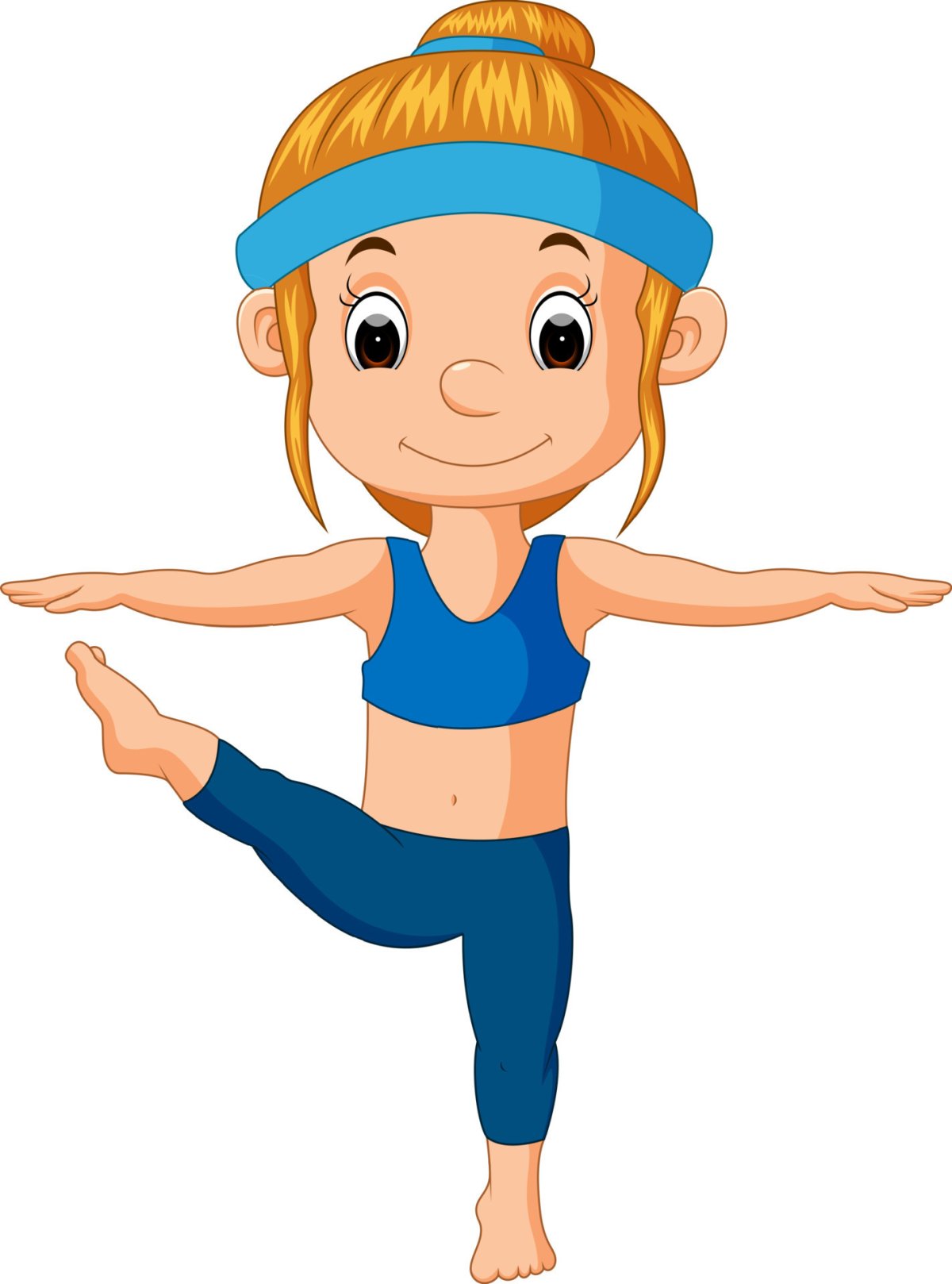 Йога мультяшная