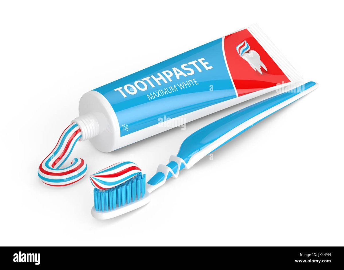 Тюбик зубной пасты