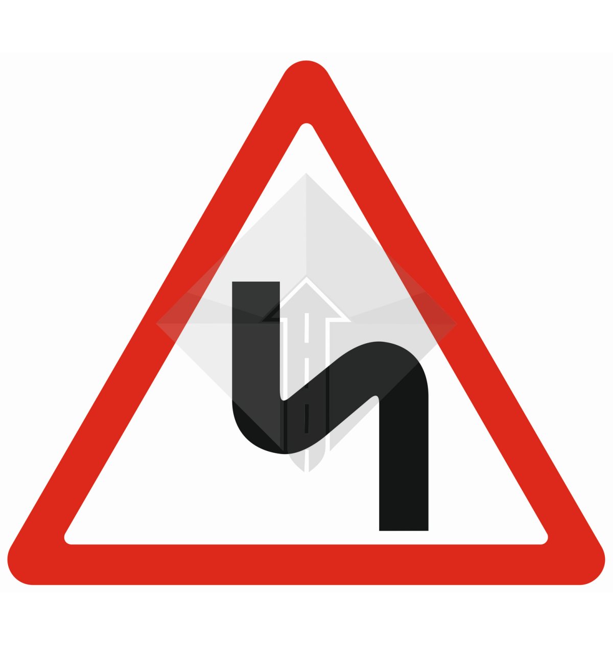 Дорожный знак треугольник