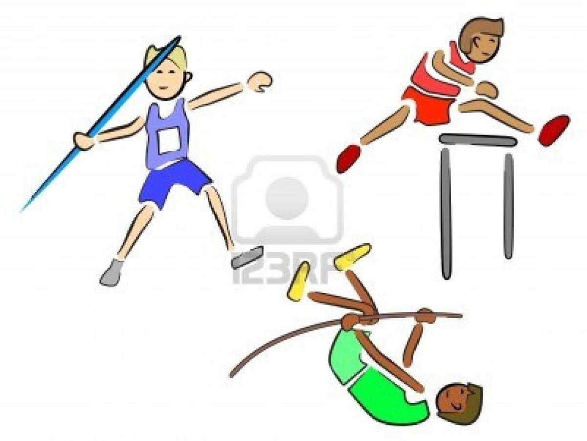 Рисунок на тему легкая атлетика